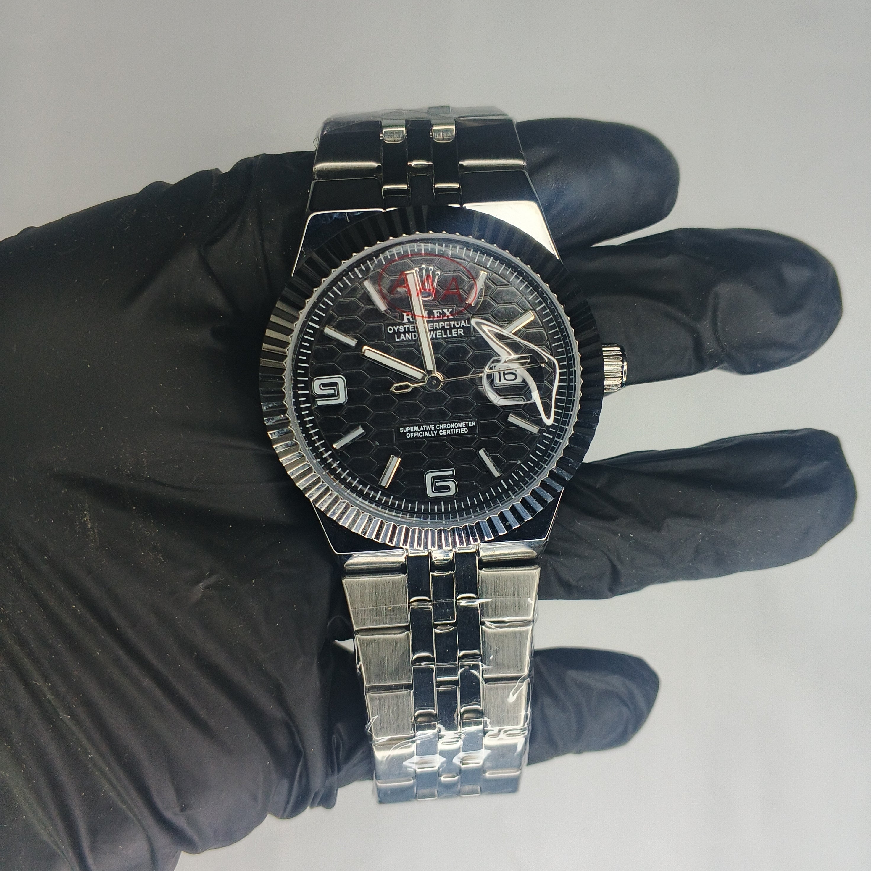Rlx GMT with rotatory bazel and stylish Rolex