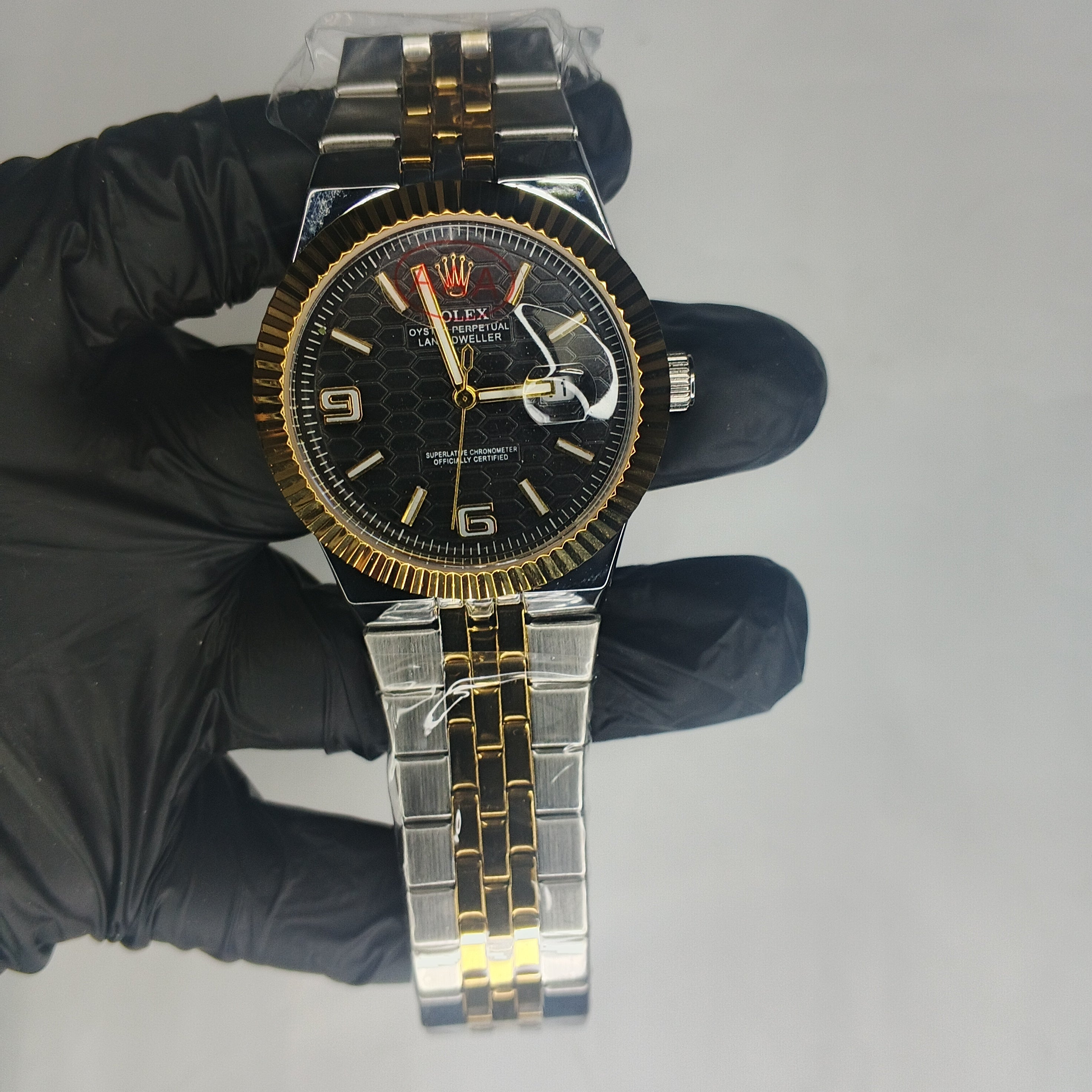 Rlx GMT with rotatory bazel and stylish Rolex